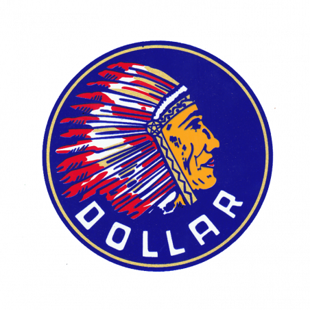 Décalcomanie Dollar de9 - 1 Décalcomanie Dollar de9 - 1