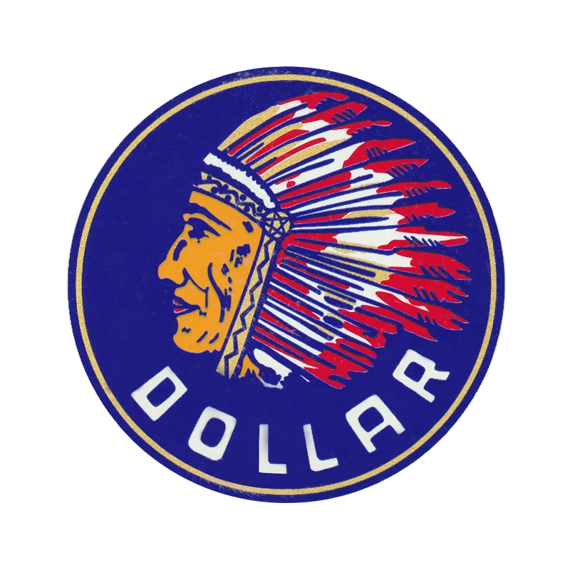 Décalcomanie Dollar de9 - 2