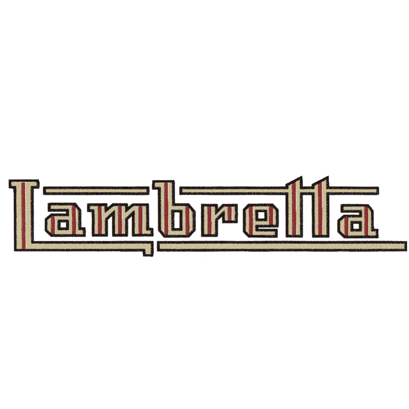 Décalcomanie Lambretta de19 - 1