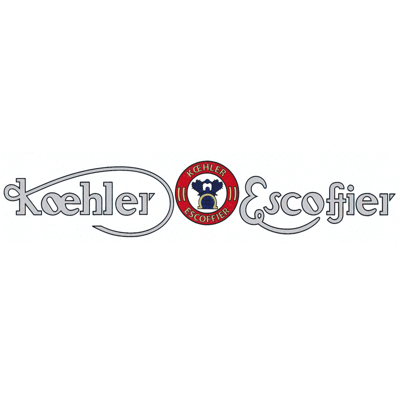 Décalcomanie Koehler Escoffier de18 - 1