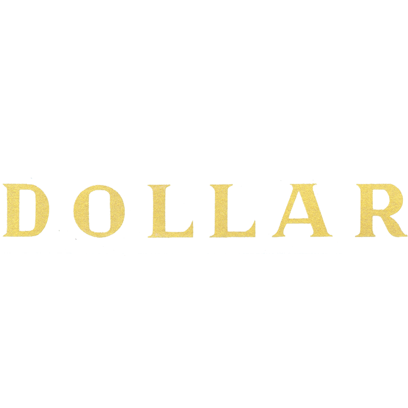 Décalcomanie Dollar de10 - 1