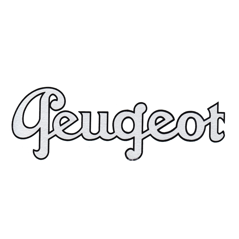 Décalcomanie Peugeot de44 - 2