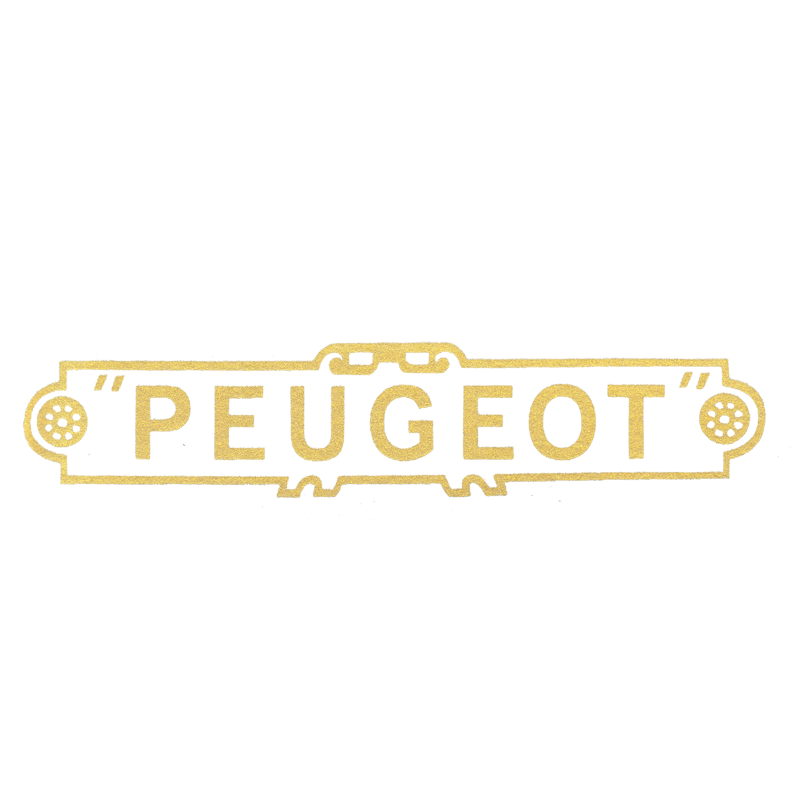 Decalcomania Peugeot de73 - 1