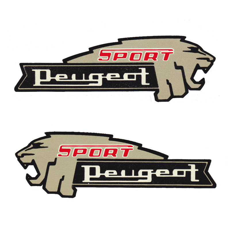Décalcomanie Peugeot de80 - 1