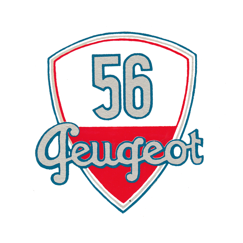 Decalcomania Peugeot de82 - 1