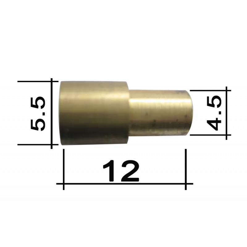 Sheath stop Brass - 2 Sheath stop Brass - 2