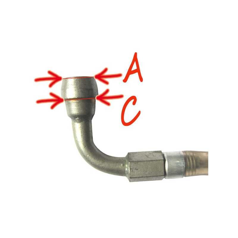 Angled petrol hose (PVC) - 1 Angled petrol hose (PVC) - 1
