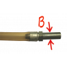 Angled petrol hose (PVC) - 2