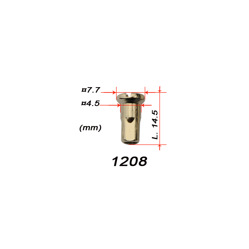 Nipple for 2,35mm spoke - 3