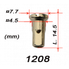 Nipple for 2,35mm spoke - 3 Nipple for 2,35mm spoke - 3