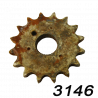 Engine sprocket Gnôme Rhône - 3