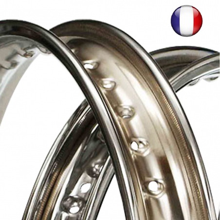 Jante chromée 21 pouces motos et cyclos - 2 Jante chromée 21 pouces motos et cyclos - 2