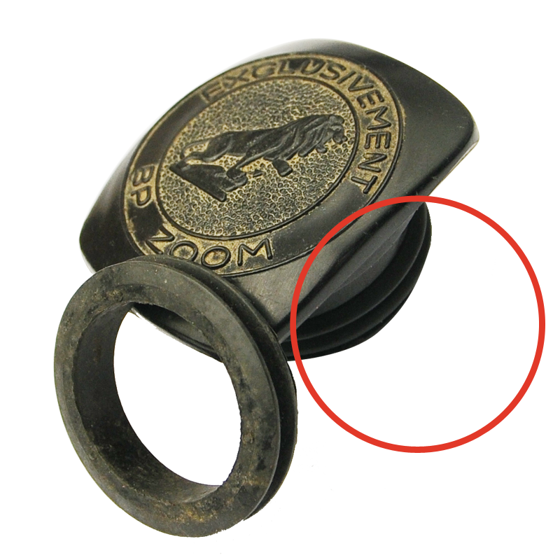 Lip gasket for cap from moped - 3