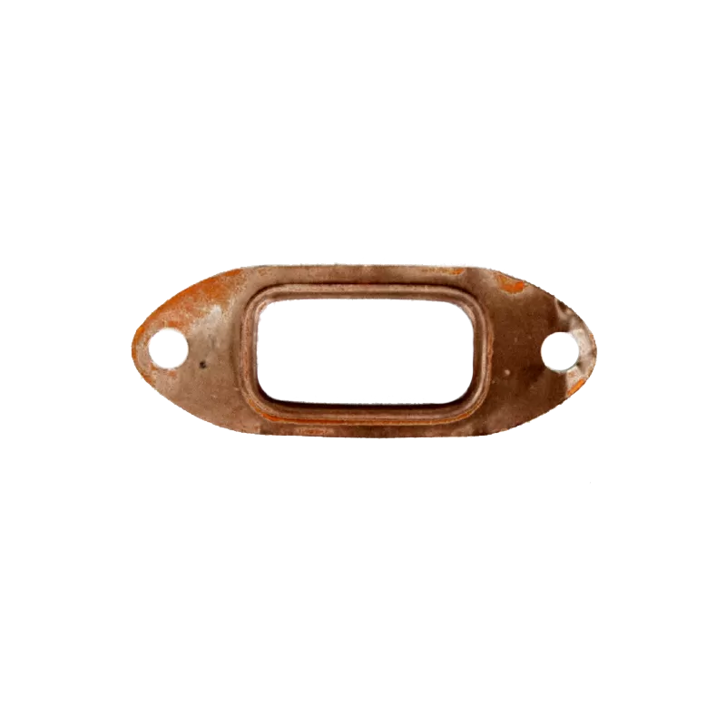Exhaust gasket with flange Copper - 1