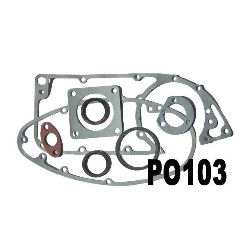 Gasket kit Peugeot 125cm3 - 4 speeds - 4 Gasket kit Peugeot 125cm3 - 4 speeds - 4