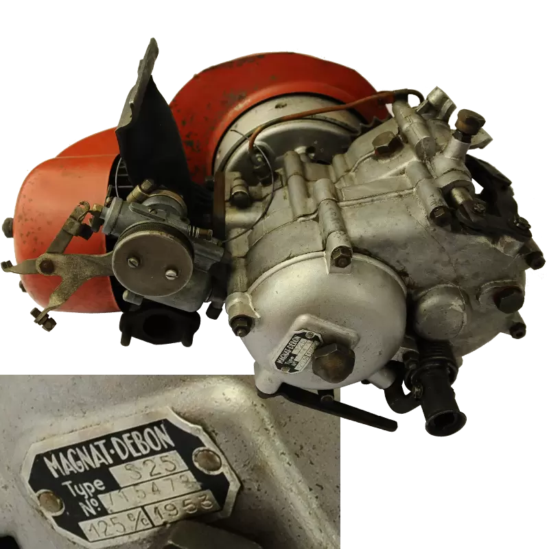 Moteur Scooter Magnat Debon 125cm3 - 1 Moteur Scooter Magnat Debon 125cm3 - 1