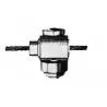 Brake cable clamp Clutch housing 7013 - 2 Brake cable clamp Clutch housing 7013 - 2