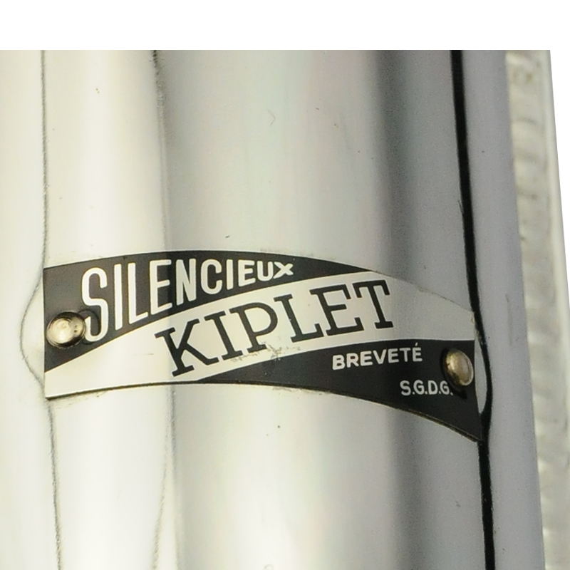 Silencieux Motobécane latéral D45 chromé - 2