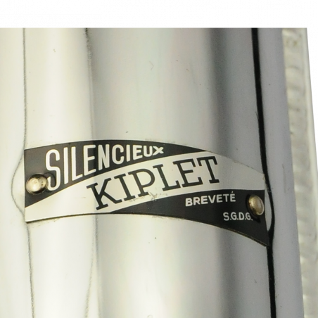 Silencieux Motobécane latéral D45 chromé - 2