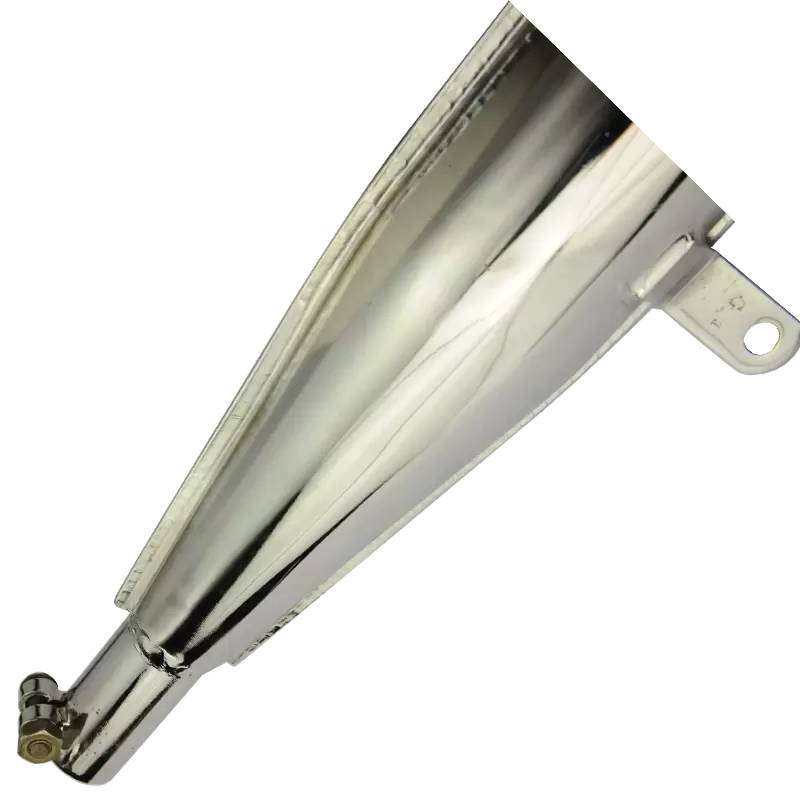 Motobécane silencer latéral (type) D45 chrome plated - 3