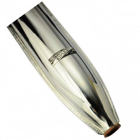 Silencieux Motobécane latéral D45 chromé - 6