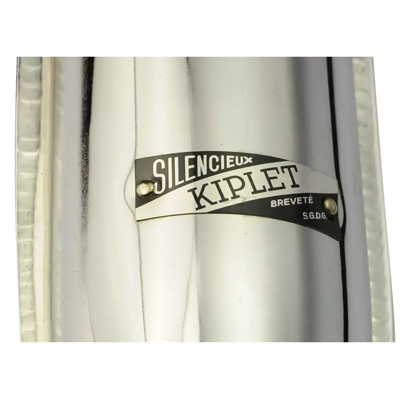 Motobécane silencer latéral (type) D45 chrome plated - 7