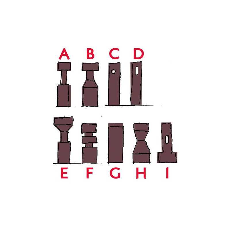 Soupape Neuve d'Epoque / Par Dimensions - 1