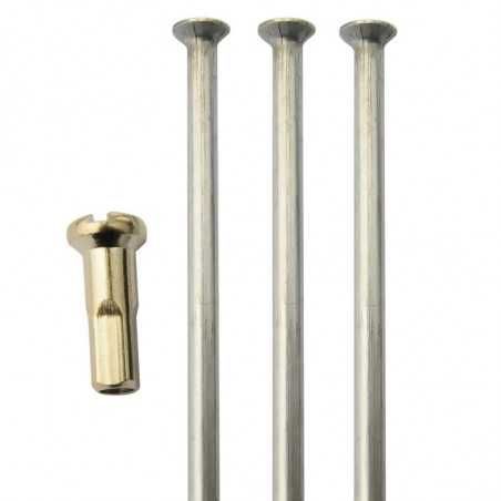 Rayons Droits diam.3 - 3.4 et 4mm - 1 Rayons Droits diam.3 - 3.4 et 4mm - 1