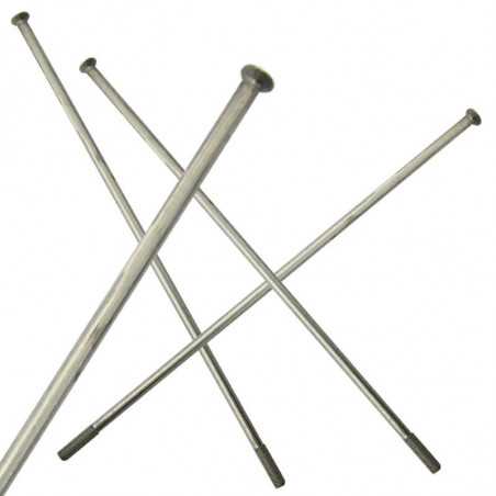Rayons Droits diam.3 - 3.4 et 4mm - 3 Rayons Droits diam.3 - 3.4 et 4mm - 3
