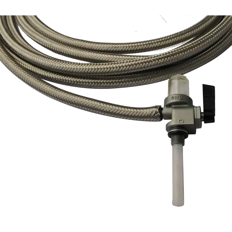 Petrol hose petrol Stainless per metre - 3 Petrol hose petrol Stainless per metre - 3