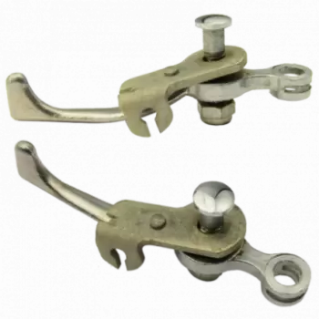 Starter lever with axis for Mobylette D55 ... - 1