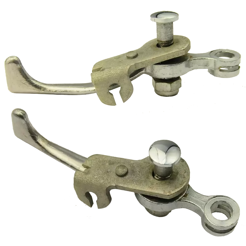 Starter lever with axis for Mobylette D55 ... - 1