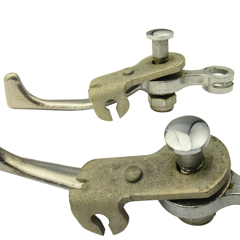 Starter lever with axis for Mobylette D55 ... - 3