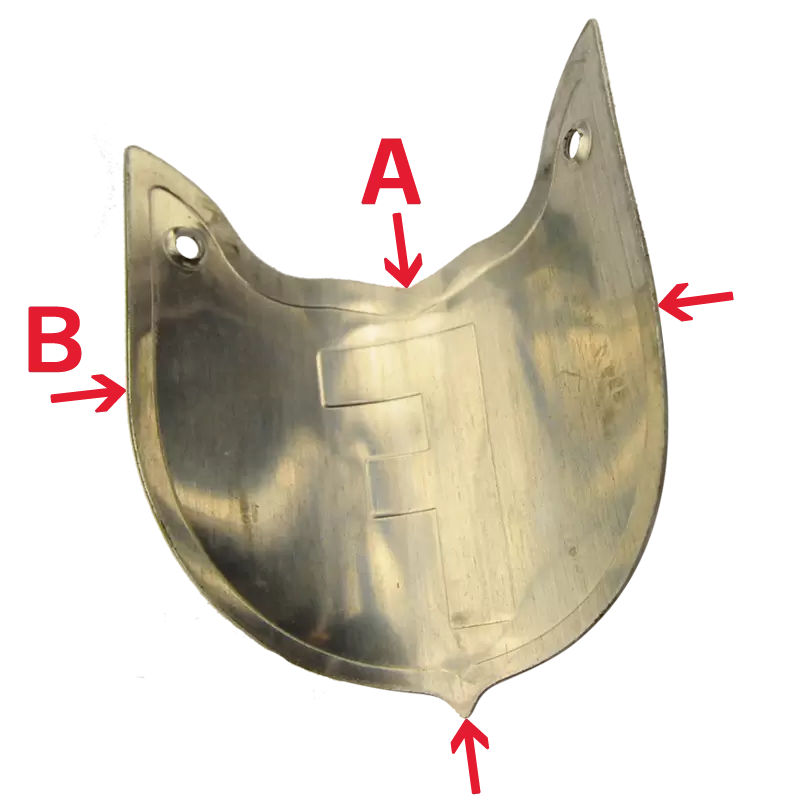 Protect mud guard moped and 100cm³ - 2