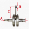 Connecting rod assembly Puch 125cm³ - 3