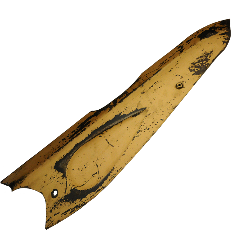 Transmission chain guard beige - Right side - 2