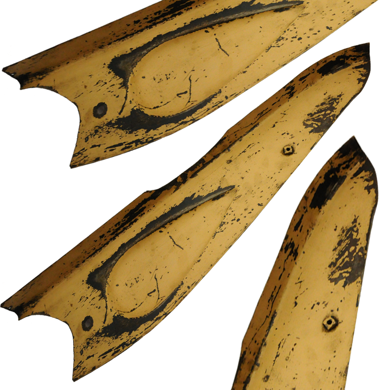 Transmission chain guard beige - Right side - 3