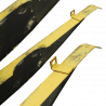 Transmission chain guard straight, large model. - 4