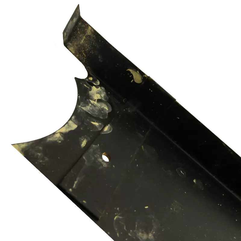 Transmission chain guard straight, large model. - 9