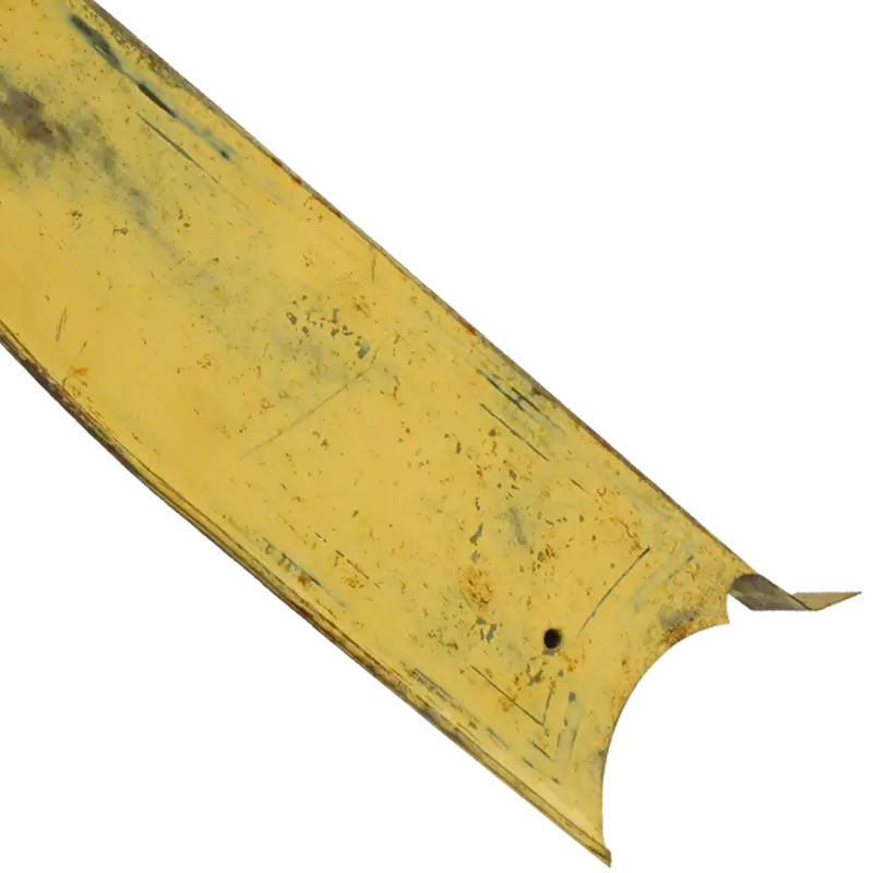 Transmission chain guard straight, large model. - 10