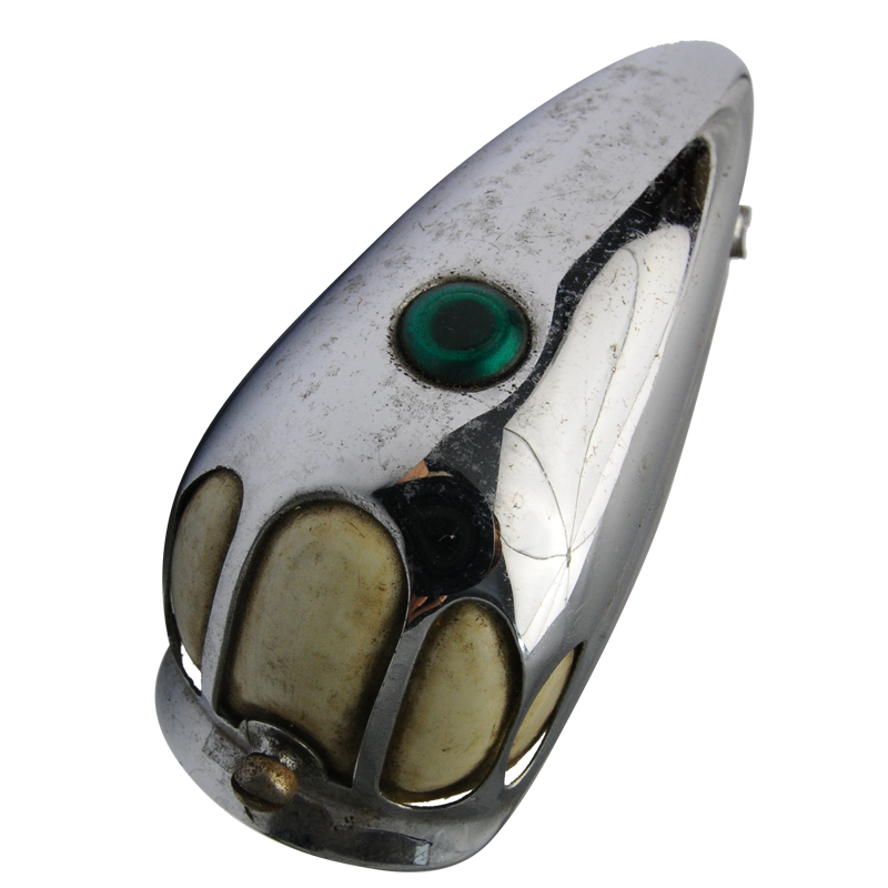 Feu Arrière chromé pour cyclomoteur - 1