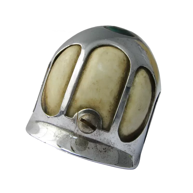 Feu Arrière chromé pour cyclomoteur - 3