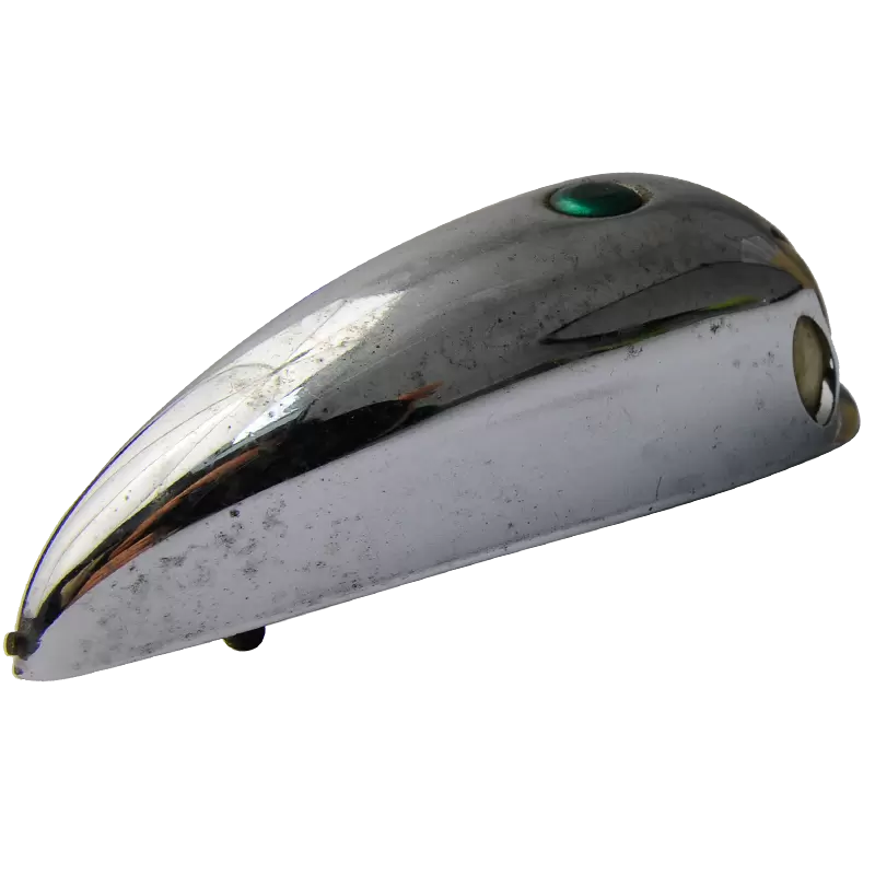 Feu Arrière chromé pour cyclomoteur - 2