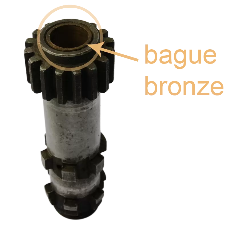 Douille creuse secondaire Peugeot 125cm³ P55 - 3