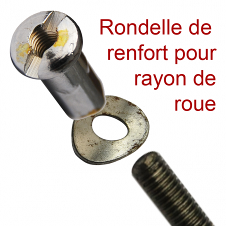 Rondelle pour montage de rayons de roue - 4