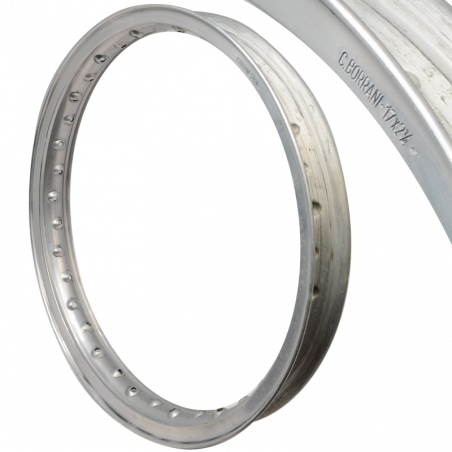 Jante Aluminium 17 x 1.60 - 36 trous Borrani - profil H - 2