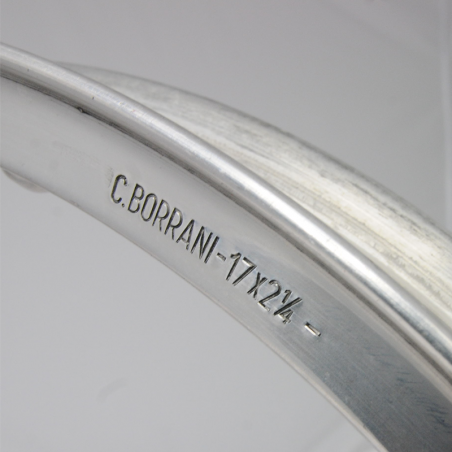 Jante Aluminium 17 x 1.60 - 36 trous Borrani - profil H - 6