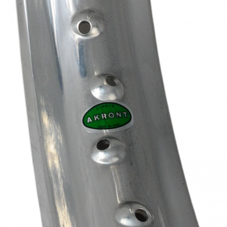 Jante Aluminium 19 x 2.50 - 36 trous - profil WM - Akront - 2