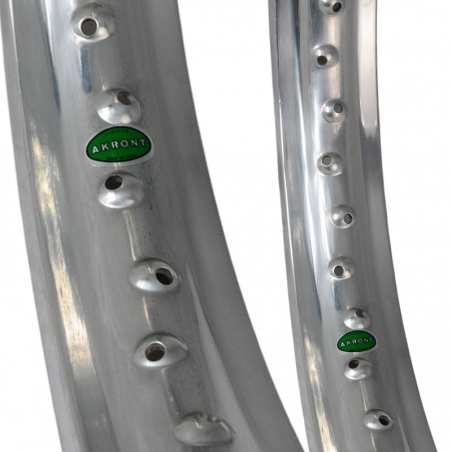 Jante Aluminium 19 x 2.50 - 36 trous - profil WM - Akront - 3