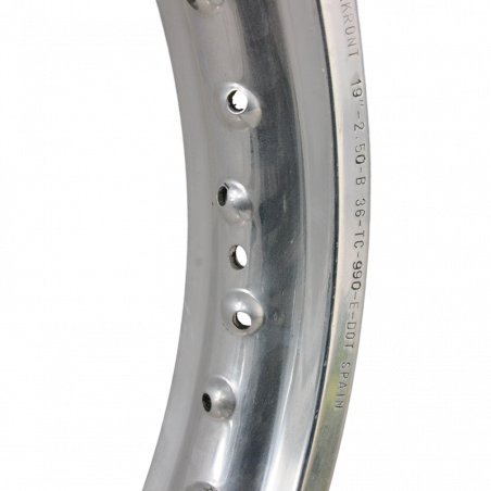 Jante Aluminium 19 x 2.50 - 36 trous - profil WM - Akront - 5